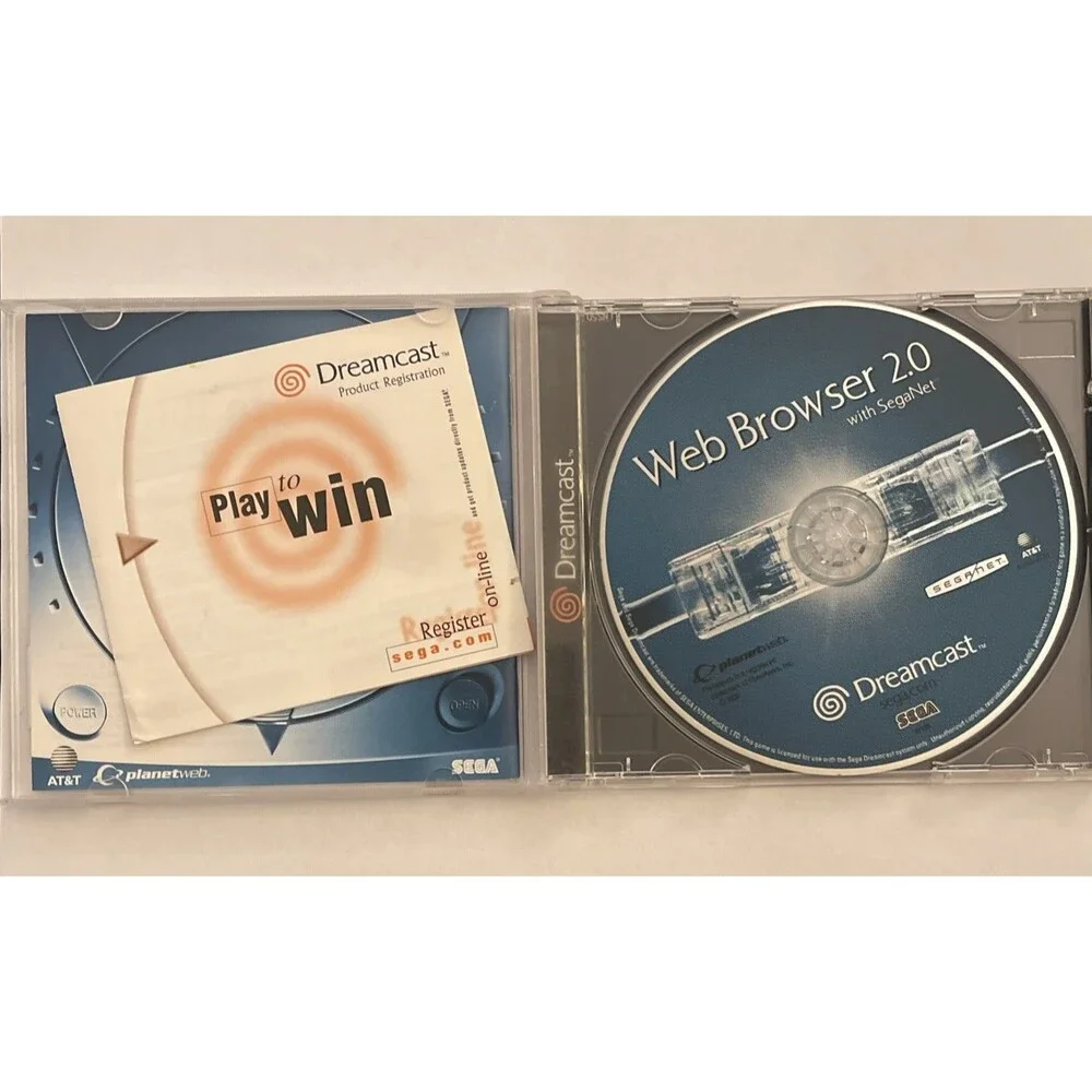 Sega Dreamcast Web Browser 2.0 Complete